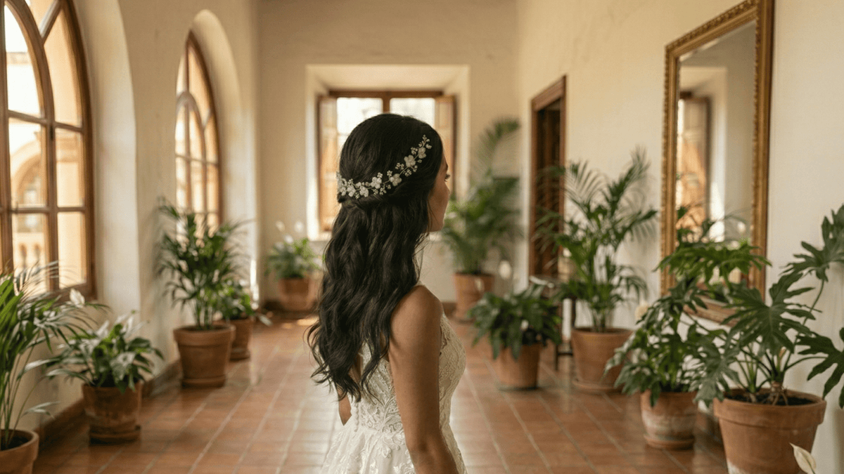 ¿Tiara o Tocado? La guía definitiva para no fallar en tu prueba de peinado - Pedra México