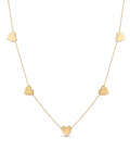 Collar Cinco Corazones
